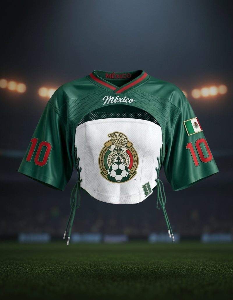 compressed_3502fe7393 Mexico No. 10 Women's Jersey