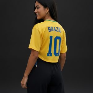 Brazil No. 10 Women's Jersey
