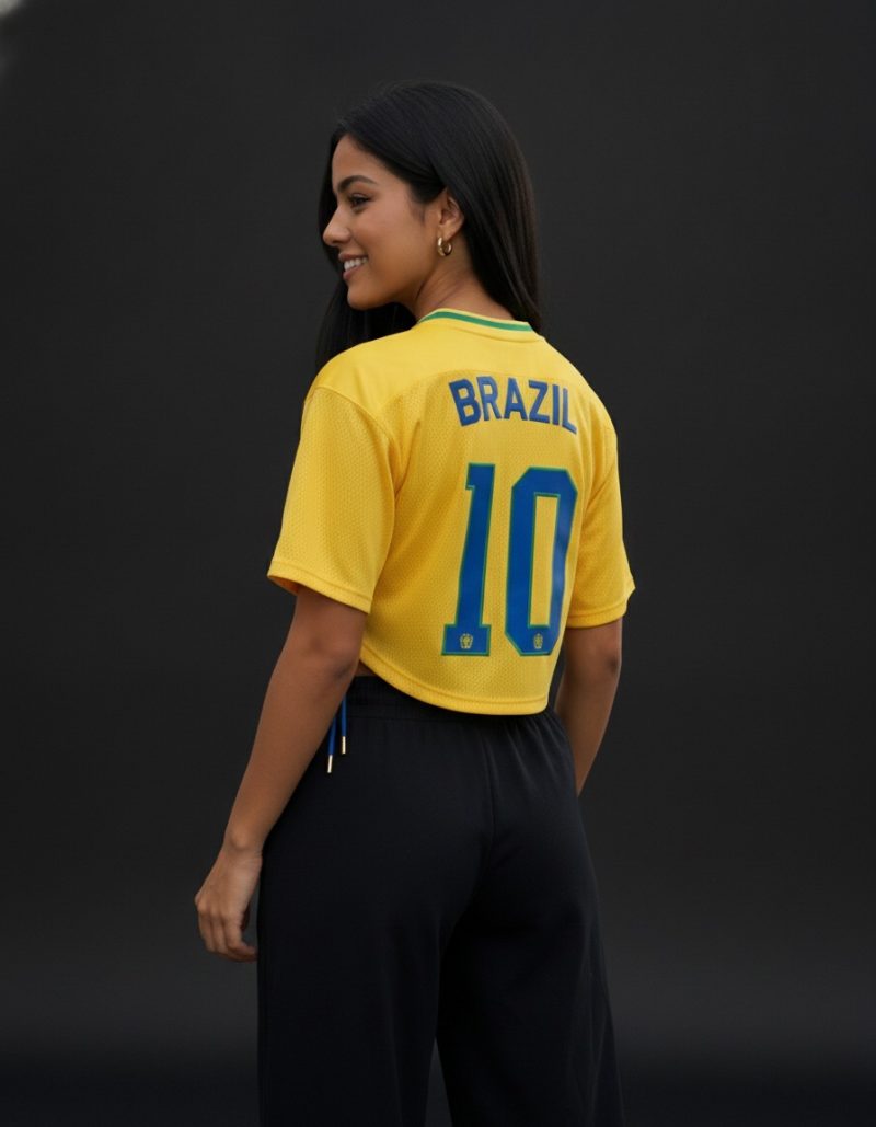 Brazil No. 10 Women's Jersey