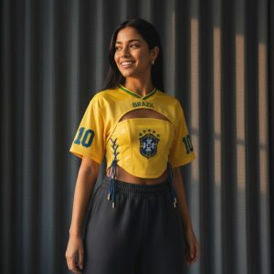 Brazil No. 10 Women's Jersey