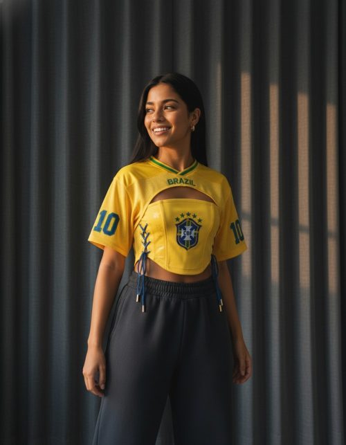 Brazil No. 10 Women's Jersey