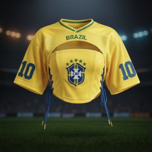 Brazil No. 10 Women's Jersey