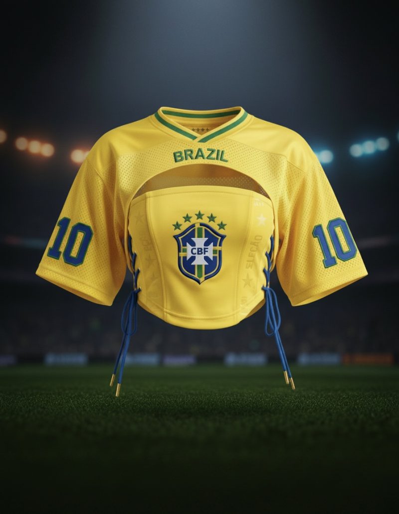Brazil No. 10 Women's Jersey