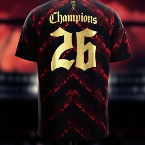 AFC 2026 English Champions Jersey - Black