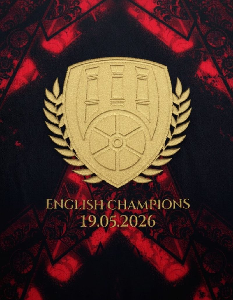 AFC 2026 English Champions Jersey - Black