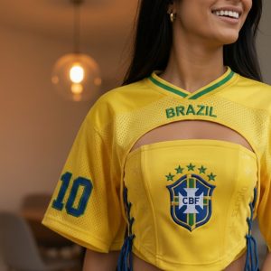 Brazil No. 10 Women's Jersey
