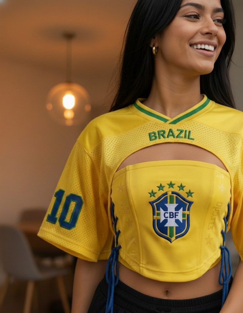 Brazil No. 10 Women's Jersey