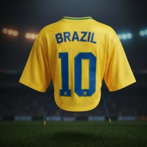 Brazil No. 10 Women's Jersey