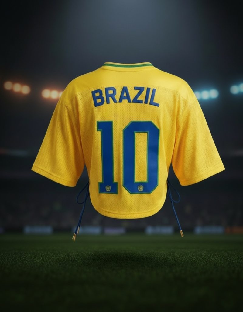 Brazil No. 10 Women's Jersey